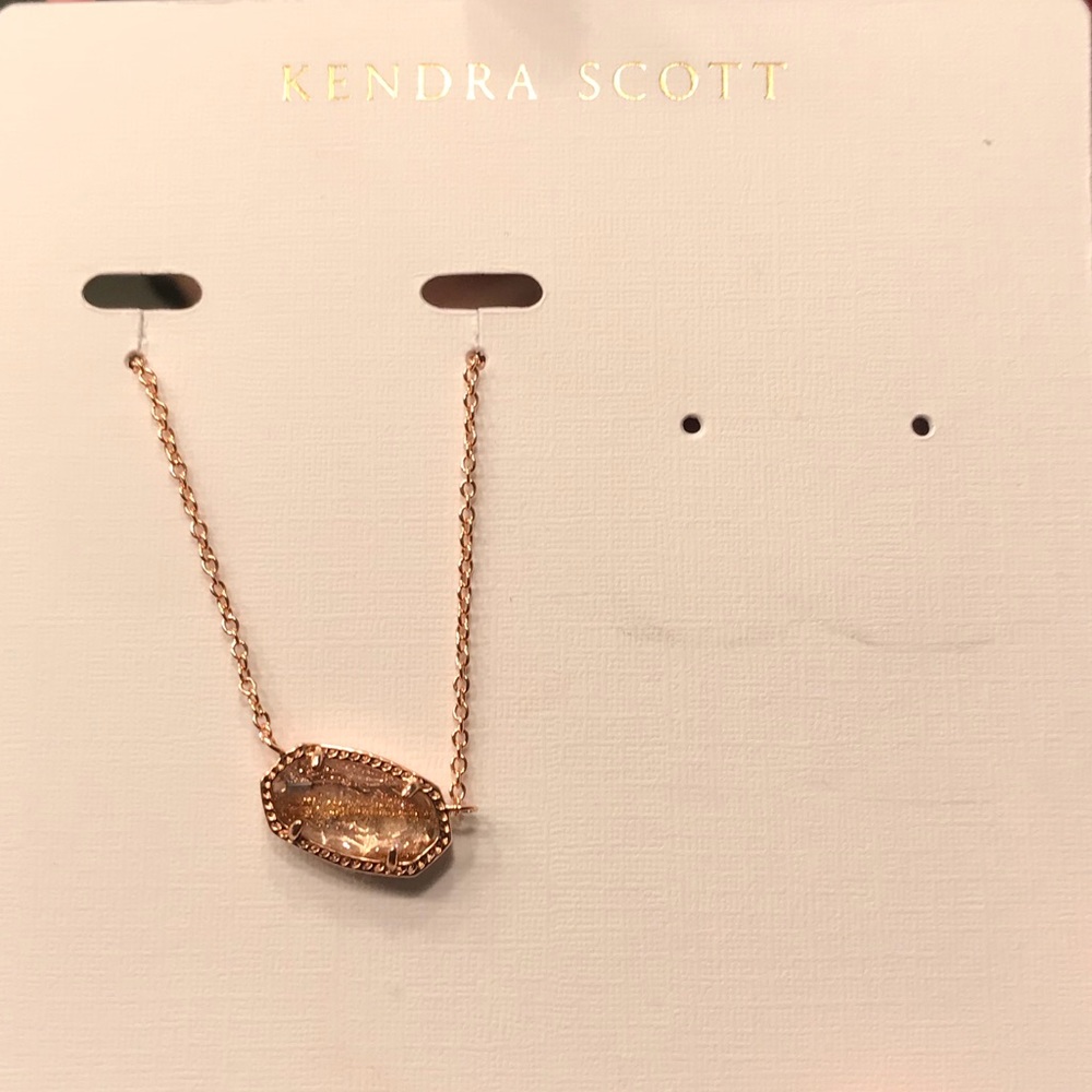 Elisa Rose Gold Necklace